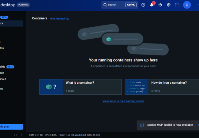 Installing Docker & Running Your First Container